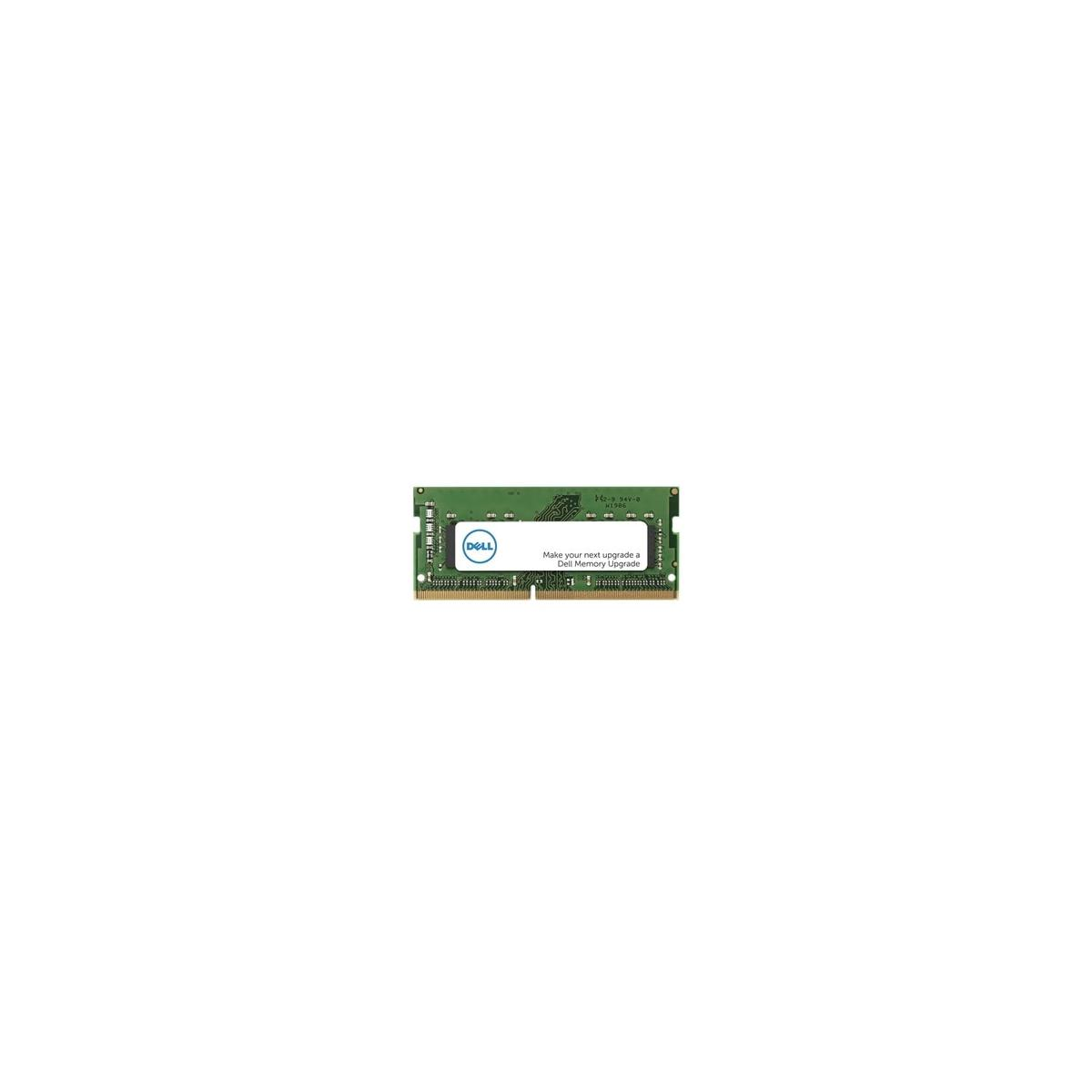 Module RAM Dell vert avec texte.