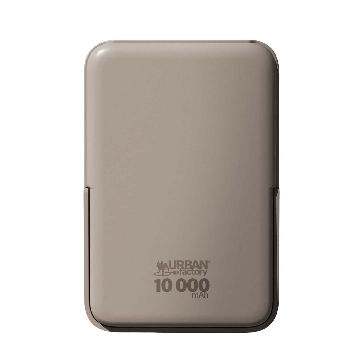 Batterie externe grise Urban Factory, 10000 mAh.