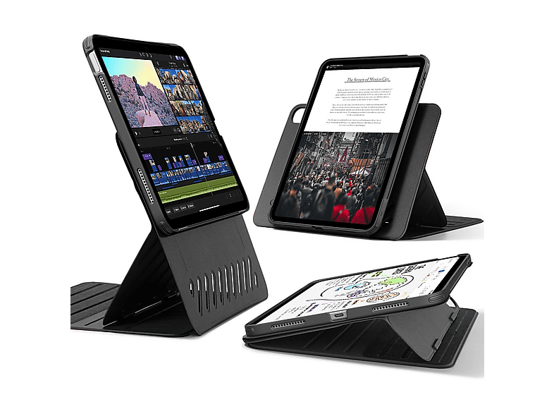 ESR Shift Magnetic Tablet sleeve Backcover für Apple Kuststoff, schwarz ...