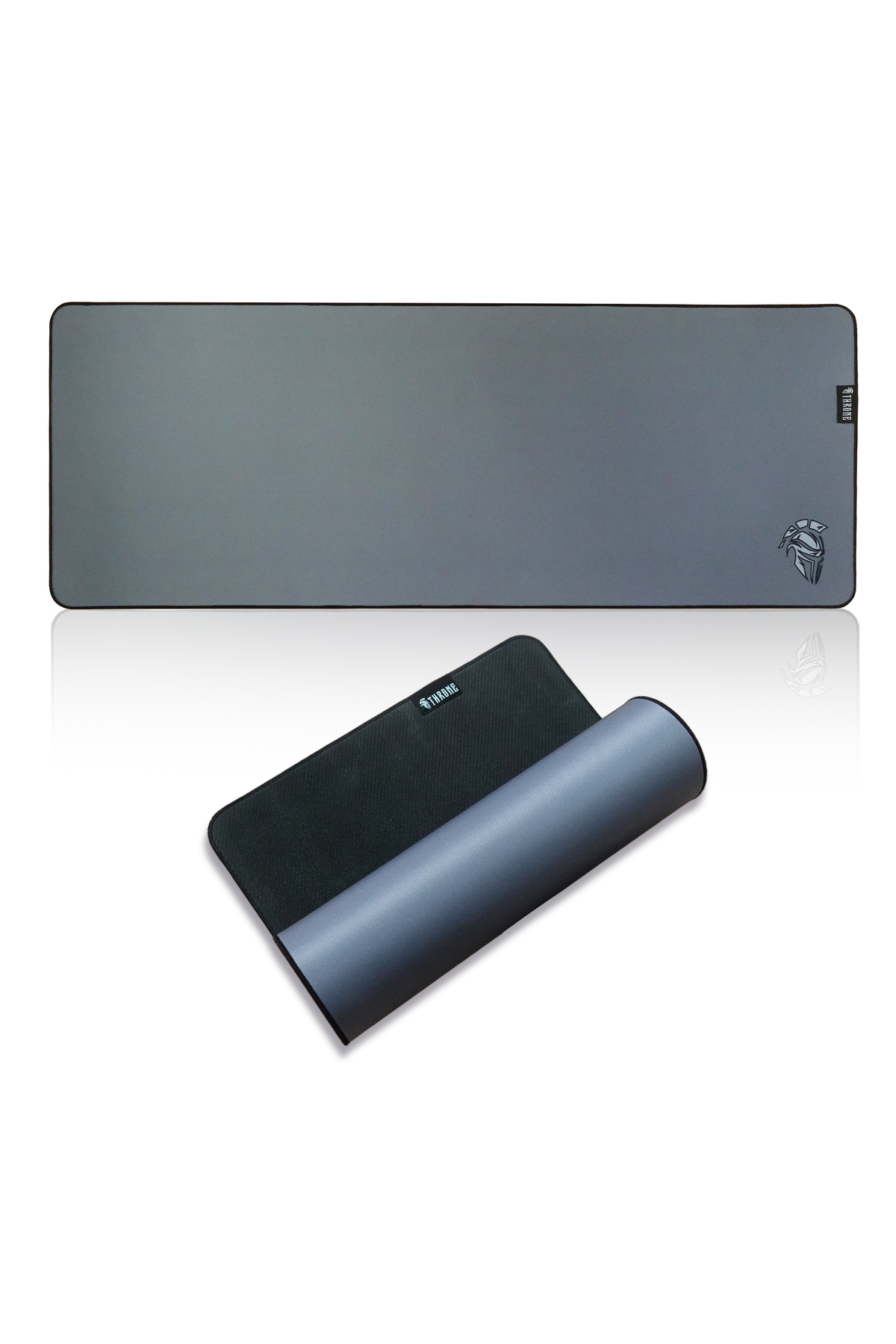 THRONE 80X30 CM Hybrid Kumaş  4 MM Kalınlık XL Premium E-Sport Oyuncu Mousepad Gri