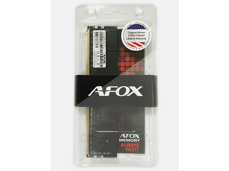 AFOX AFLD48FK1P DDR4 2666MHZ CL19 1.2V 288 pin NON-ECC Ram
