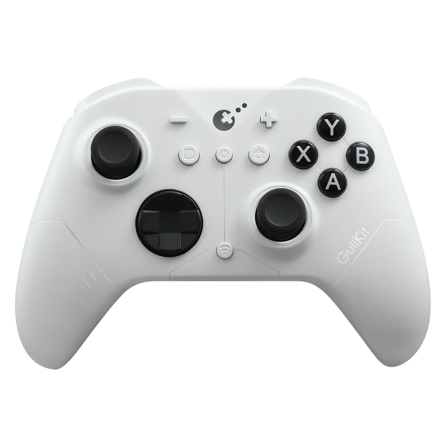 GULIKIT ES PRO White Hall Effect Trigger TMR Manyetik Joystick Bluetooth E-Sports Android, iOS, MAC, Multi-platform, Nintendo Switch, Nintendo Switch 2, Nintendo Switch Lite, Nintendo Switch OLED, PC Bluetooth, Kablolu, Kablolu ve Kablosuz, Kablosuz Gamepad Beyaz