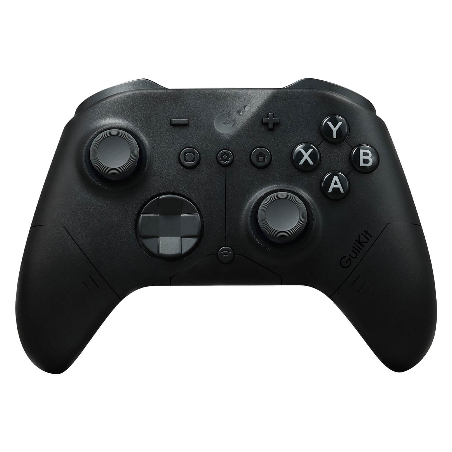 GULIKIT ES PRO Black Hall Effect Trigger TMR Manyetik Joystick Bluetooth E-Sports Android, iOS, MAC, Multi-platform, Nintendo Switch, Nintendo Switch 2, Nintendo Switch Lite, Nintendo Switch OLED, PC Bluetooth, Kablolu, Kablolu ve Kablosuz, Kablosuz Gamepad Siyah