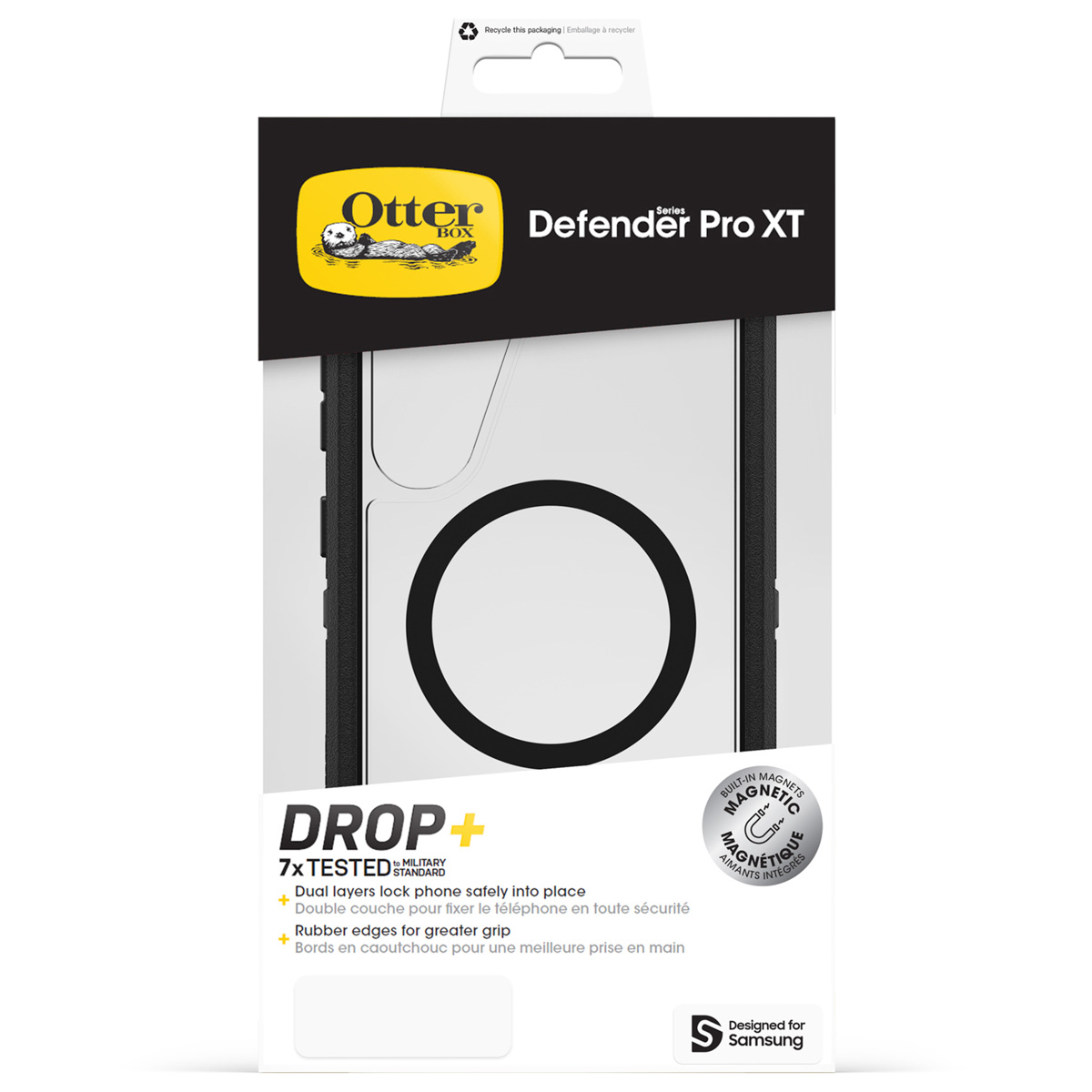Coque OtterBox Defender Pro XT pour Samsung, magnétique, testée 7x.