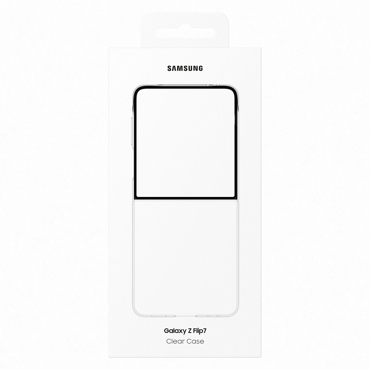 Empaque Samsung Galaxy Z Flip7 Transparente