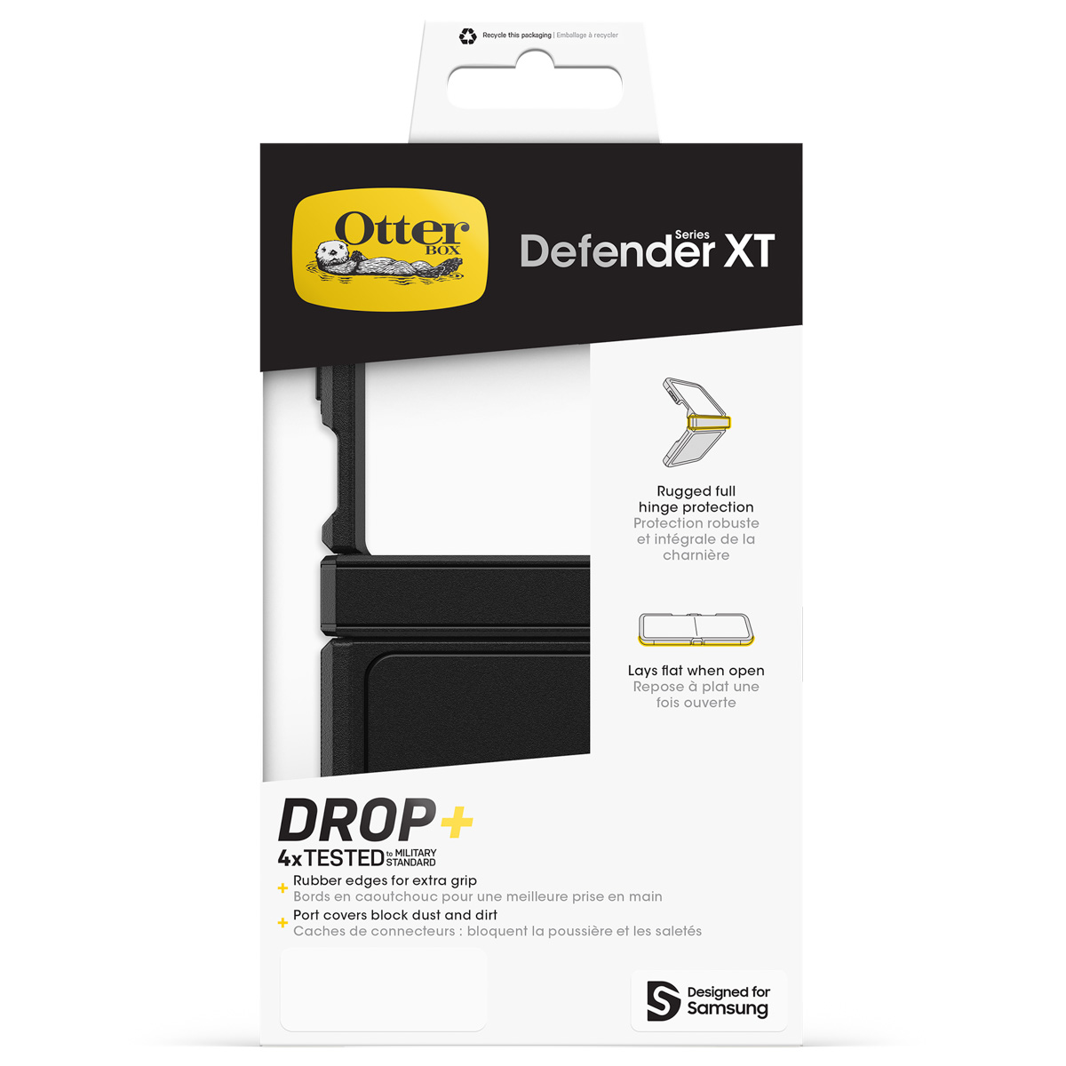 Étui OtterBox Defender XT pour Samsung. Robuste, testé contre chutes, anti-poussière.
