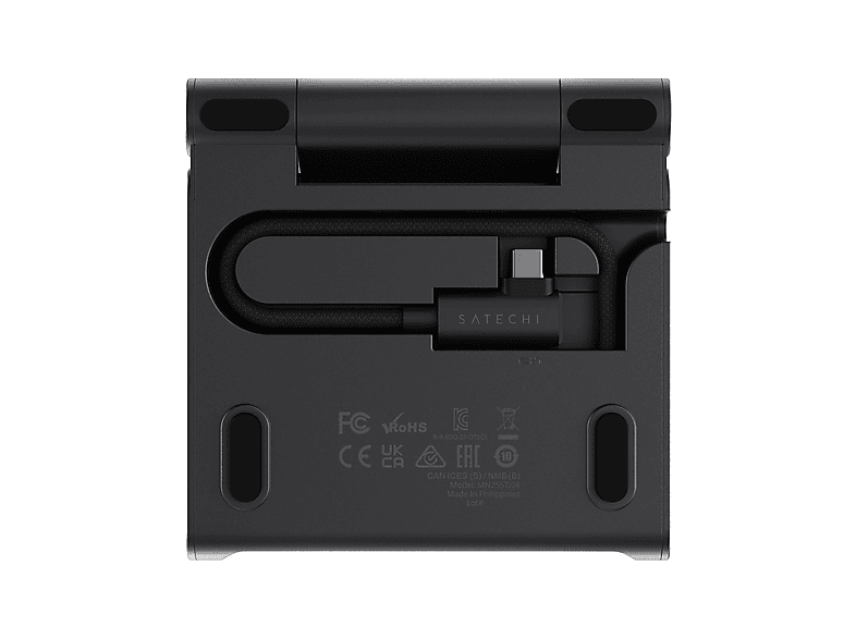 SATECHI Hub USB C 7 in 1 Slim Plus, PD 100W, HDMI 4K, Argento | Ethernet, video 4K@60Hz, 2x Porte USB-A 10Gbps, lettori SD/microSD, per MacBook Air/Pro/Neo, laptop Windows e altro