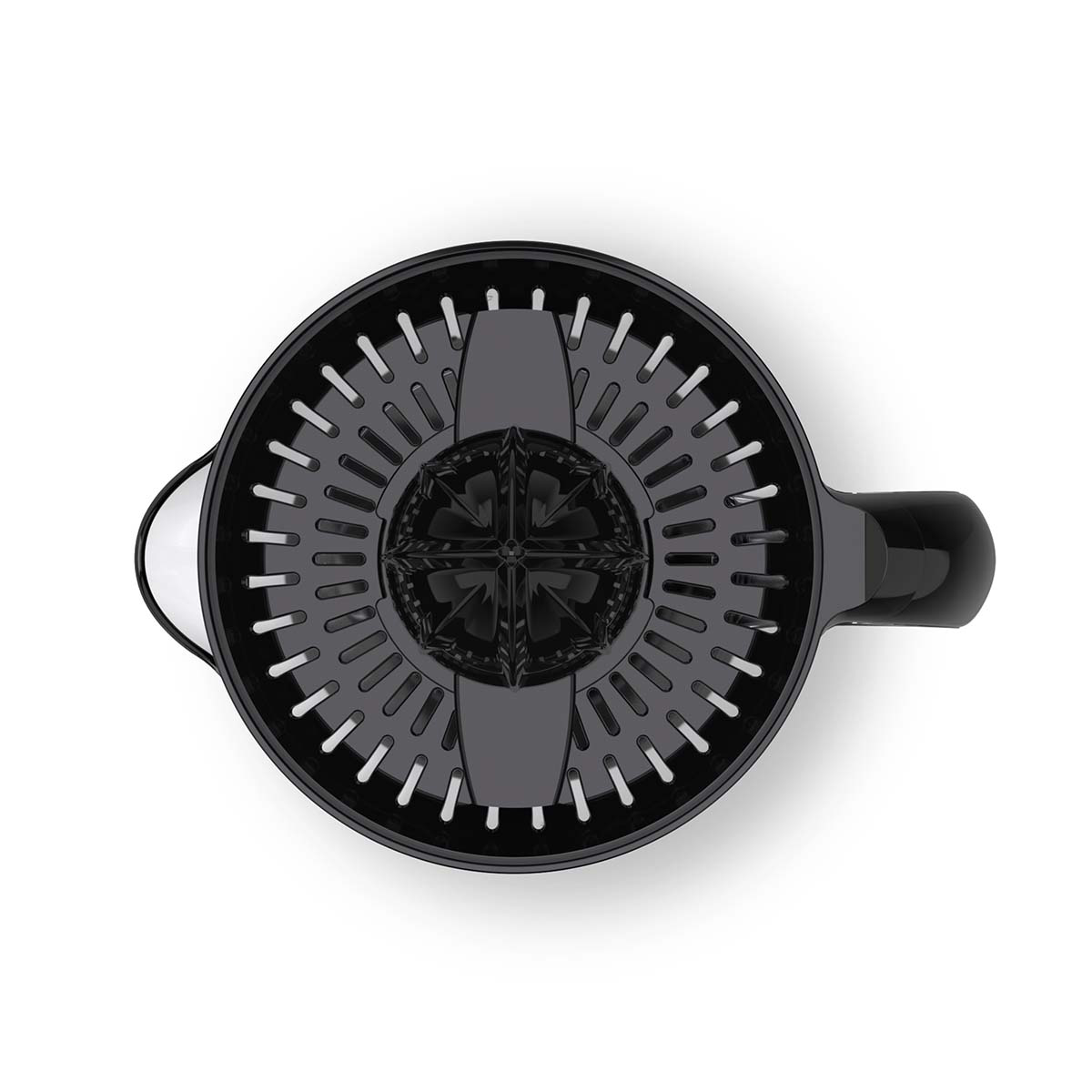 Wyciskarka do cytrusów MELISSA 16230042, 40 W, 0.7 l, 2 stożki, obroty dwukierunkowe, do zmywarki, antypoślizgowa Czarny