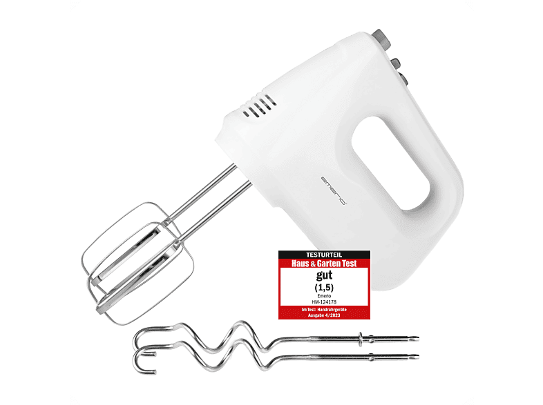 EMERIO HM-124178 Handmixer Weiß (250 Watt)
