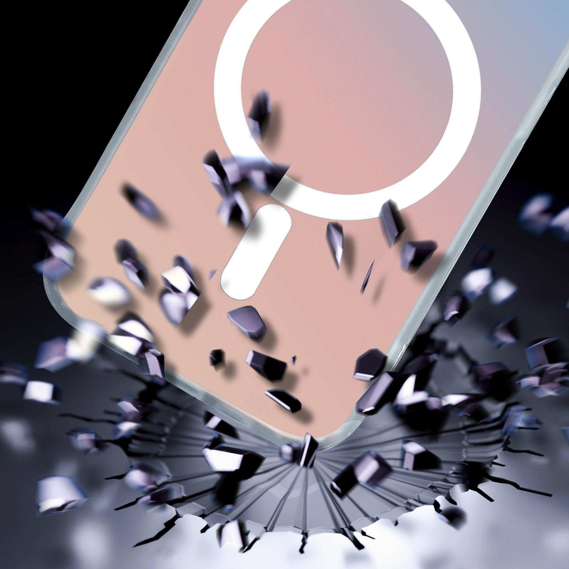 Etui na telefon z pierścieniem MagSafe rozpada się.