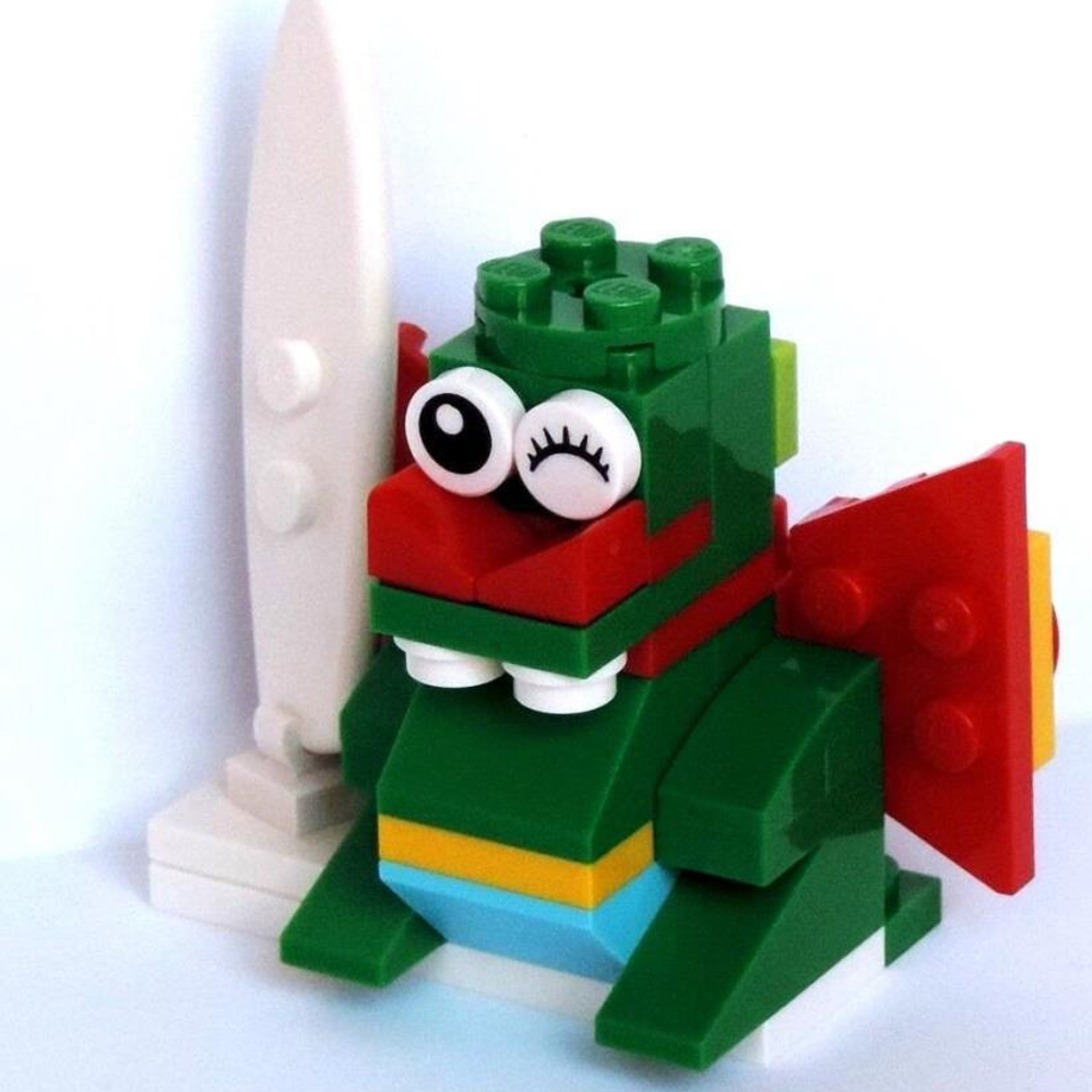 LEGO Promotional Surfer Dragon 40281