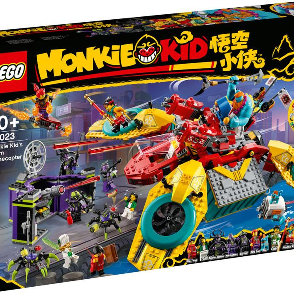 LEGO Monkie Kid's Team Dronecopter 80023