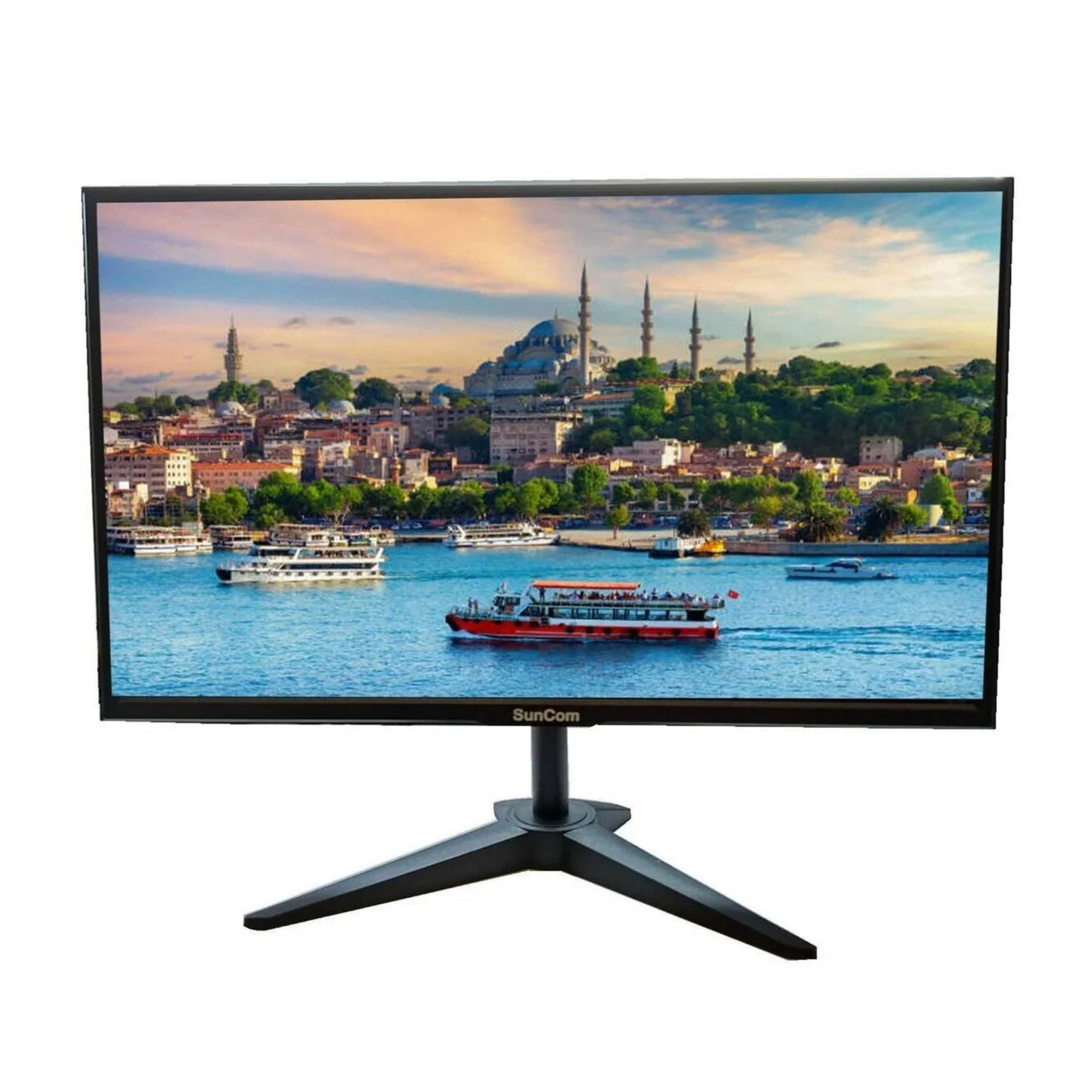 SUNCOM SM215VI 60Hz 1920 x 1080 VGA HDMI (VESA) 21,5 inç Full-HD+ 5 ms Monitör Siyah