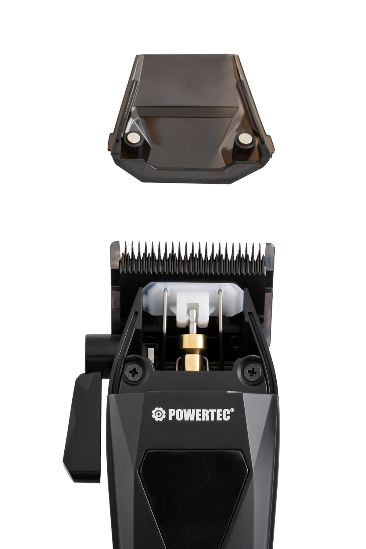 POWERTEC TR-5800 Saç-Sakal-Ense Günlük 3'lü Set Tıraş Makinesi Siyah