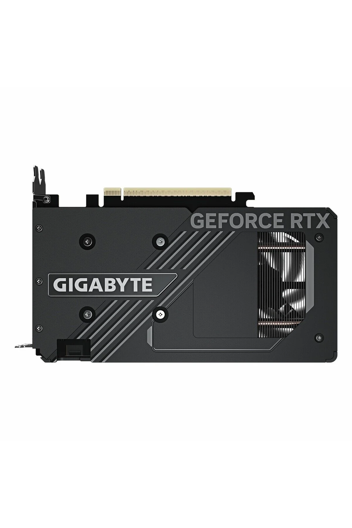 GIGABYTE GeForce RTX grafik kartı fanlı ve kanatçıklı.