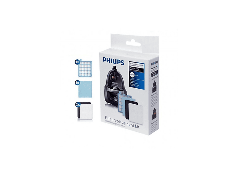 POPULER Philips FC 8478 PowerPro Compact Uyumlu  Hepa Filtre Seti
