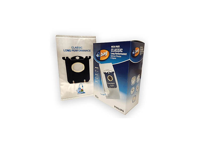 POPULER Philips Fc9083 Elektrikli Süpürge Uyumlu  Mega 12'li Paket Toz Torbası