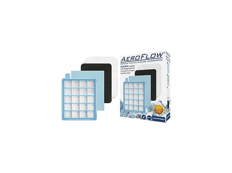 POPULER FC 8475 Uyumlu  Hepa Filtre Seti (Aeroflow)