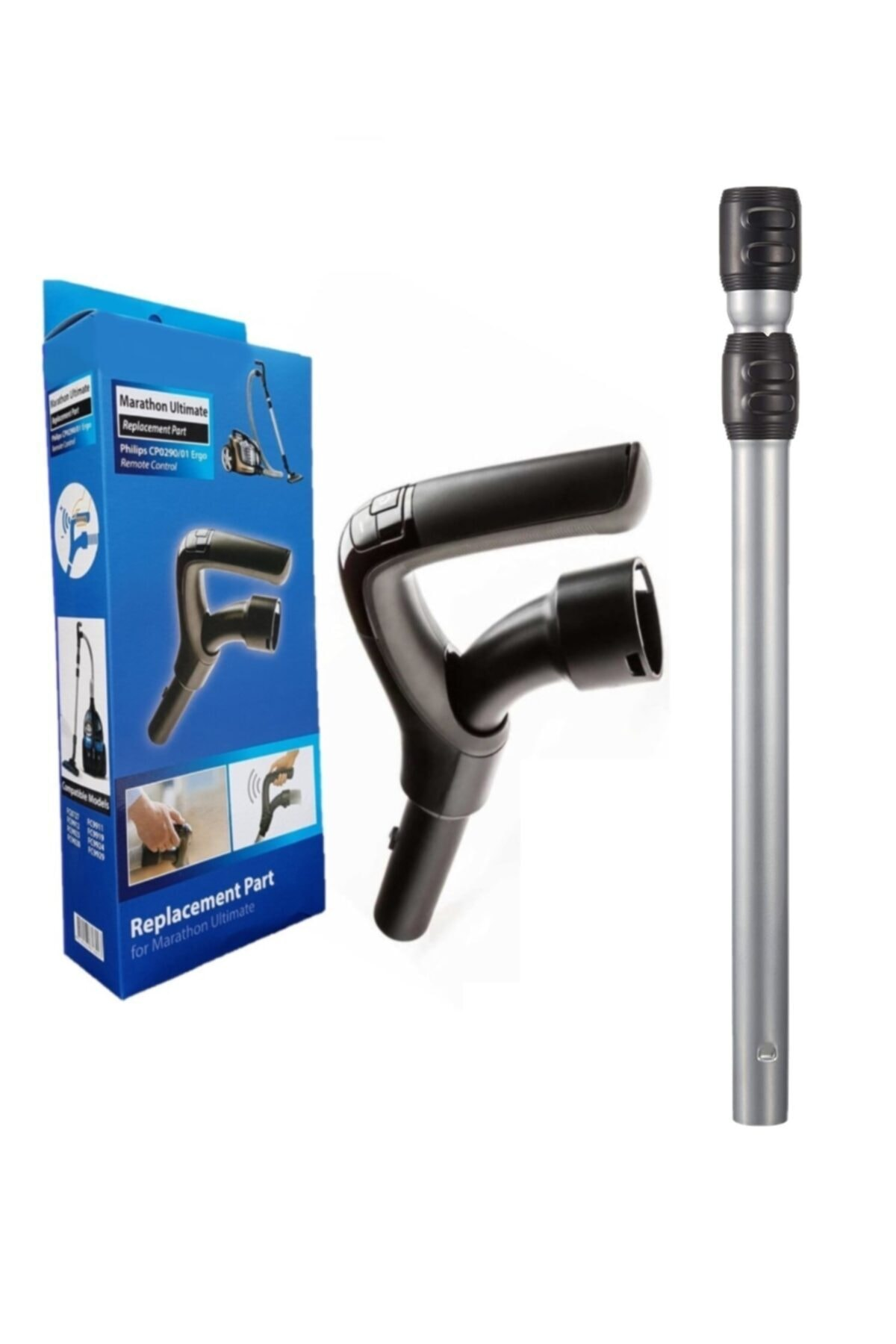 POPULER Philips FC9924/07 Marathon Ultimate Uyumlu  Kumanda Sapı+Çelik Boru