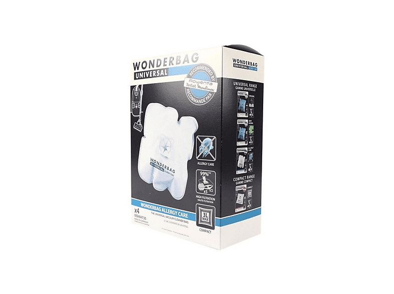 POPULER Rowenta Ro4321 Wonderbag Universal Uyumlu  Care Toz Torbası