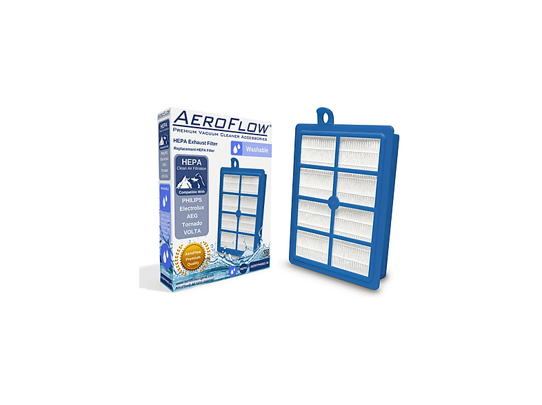 POPULER Electrolux Aeroflow Uyumlu  Gerçek Yıkanabilir Hepa Filtre