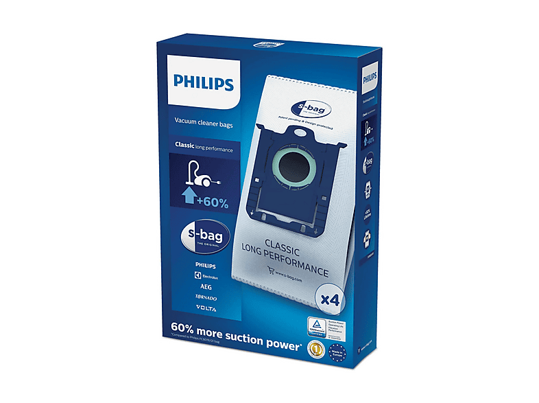 POPULER Philips FC8785 Performer Silent S-bag Uyumlu  Toz Torbası