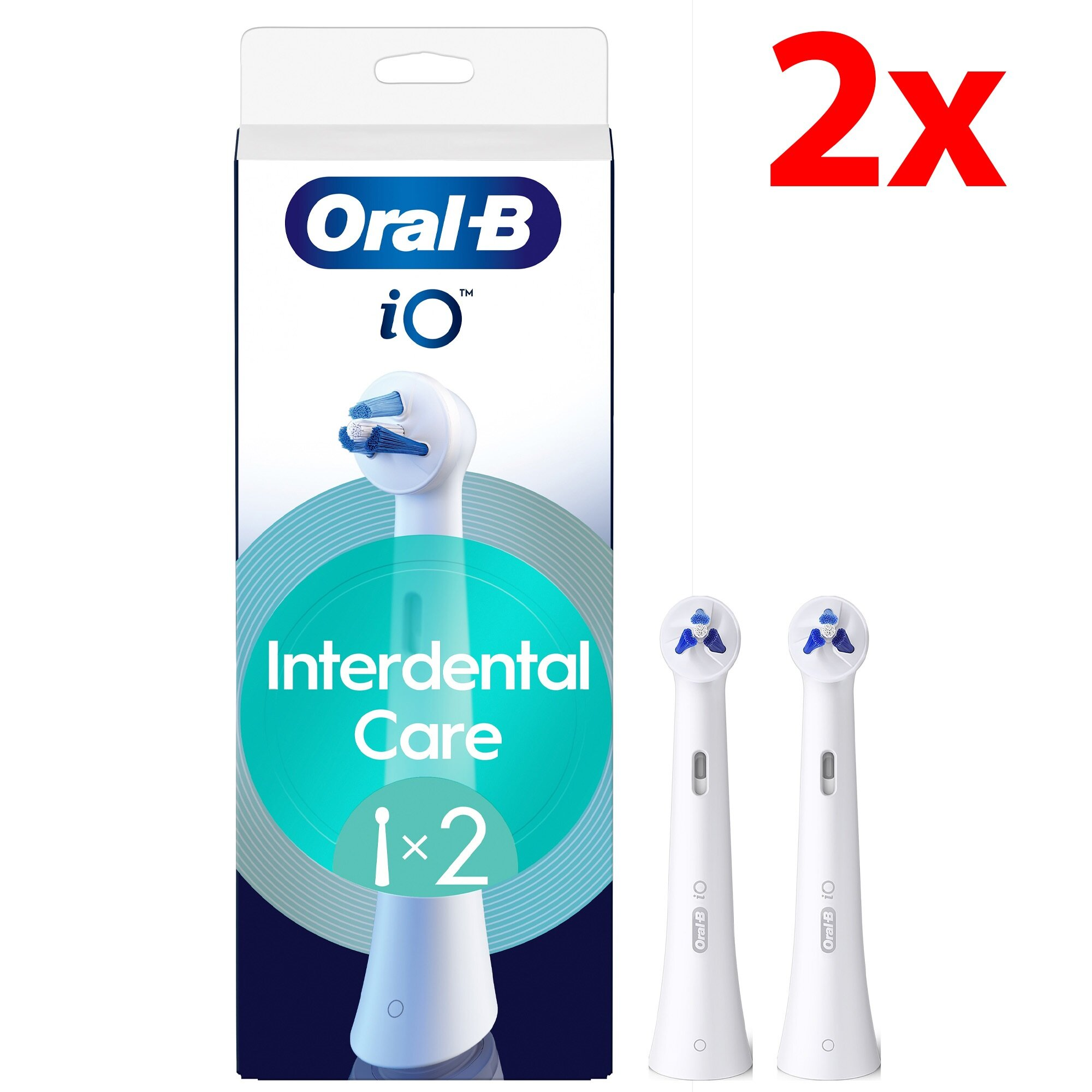 Testine Oral-B iO Interdental Care, confezione da 2.