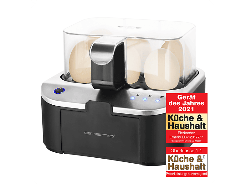 EMERIO EB-123177.12 Eierkocher(Anzahl Eier: 6)