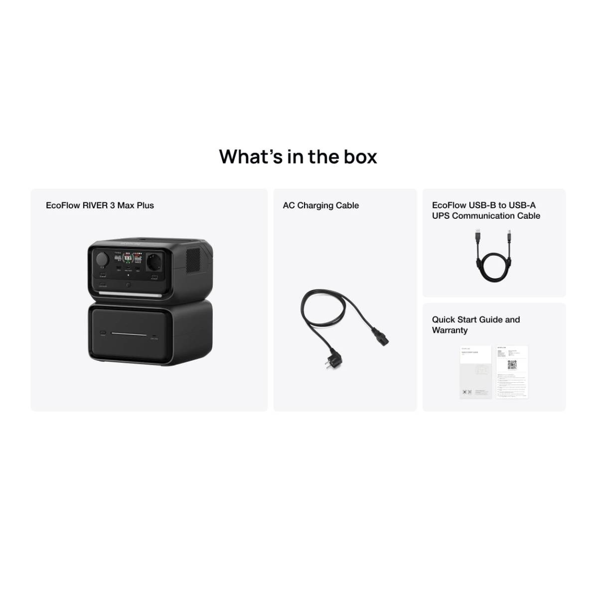 Contenuto: Centrale elettrica, cavo AC, cavo USB, manuale, garanzia.