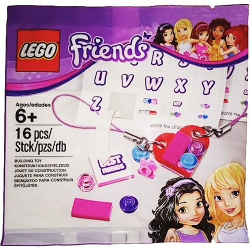 LEGO Friends  Sticker Keychain Set 5004395