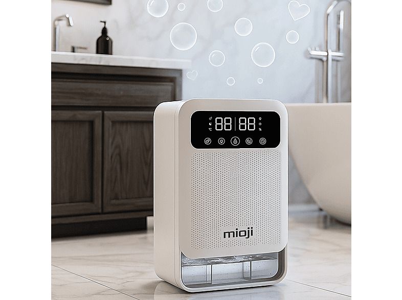 MIOJI Mio 30NEC Pro 3.8 Litre Çift Göstergeli Nem Alma ve İyon Hava Temizleme Cihazı Beyaz