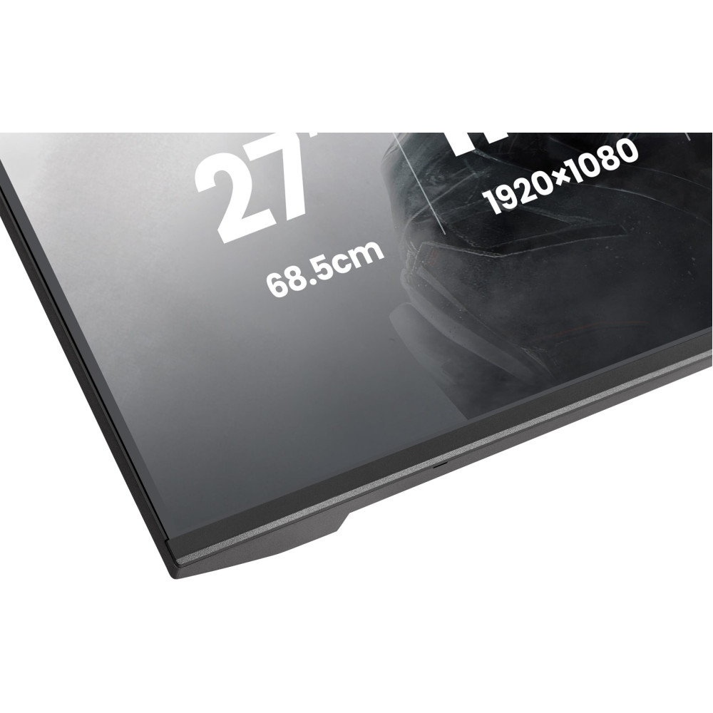 Moniteur 27 pouces, 68,5 cm, résolution 1920x1080.