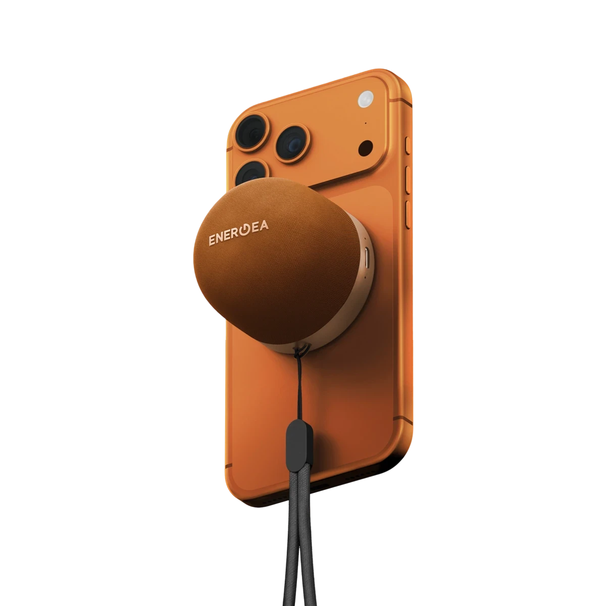 ENERGEA MagAudio Go BT 5.4 MagSafe Kablosuz Taşınabilir Hoparlör Turuncu