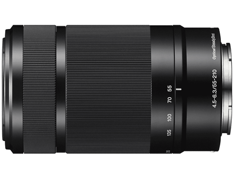SONY SEL 55210 F4,5-6,3/55-210MM SCHWARZ 55 mm | 210 mm f/4.5-6.3