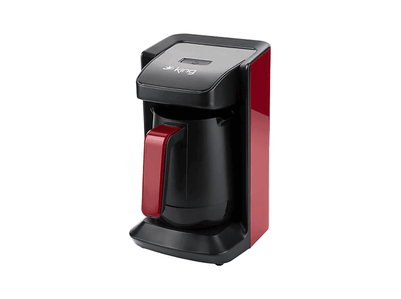 KING Mojjo K601 Türk Kahve Makinesi Kırmızı