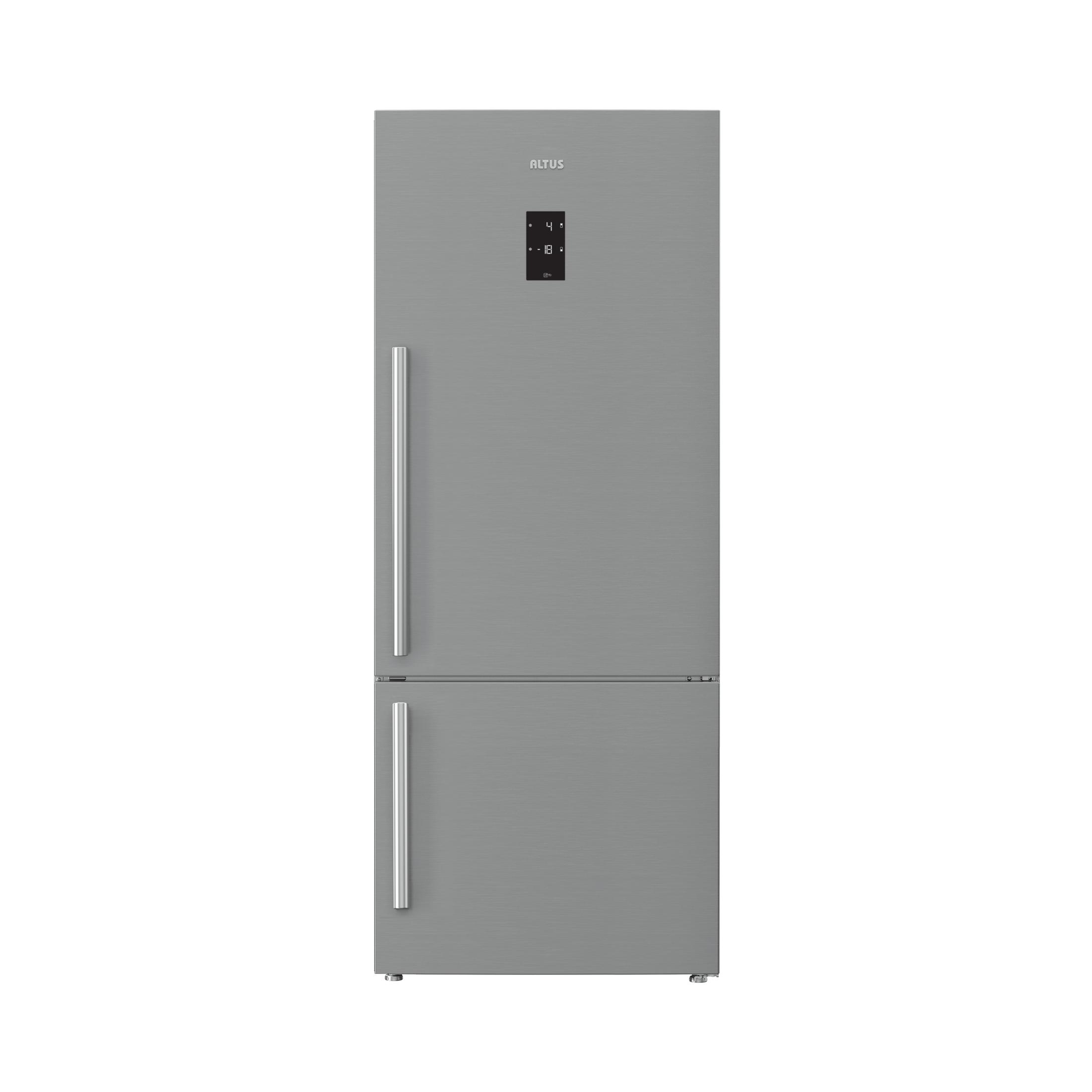 ALTUS ALK 474 XIE E Enerji Sınıfı No Frost Alttan Donduruculu Buzdolabı Inox