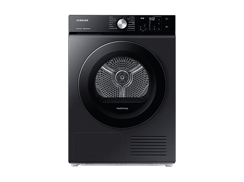 SAMSUNG DV90BBA245ABAH C Enerji Sınıfı 9 kg Isı Pompalı Kurutma Makinesi Siyah