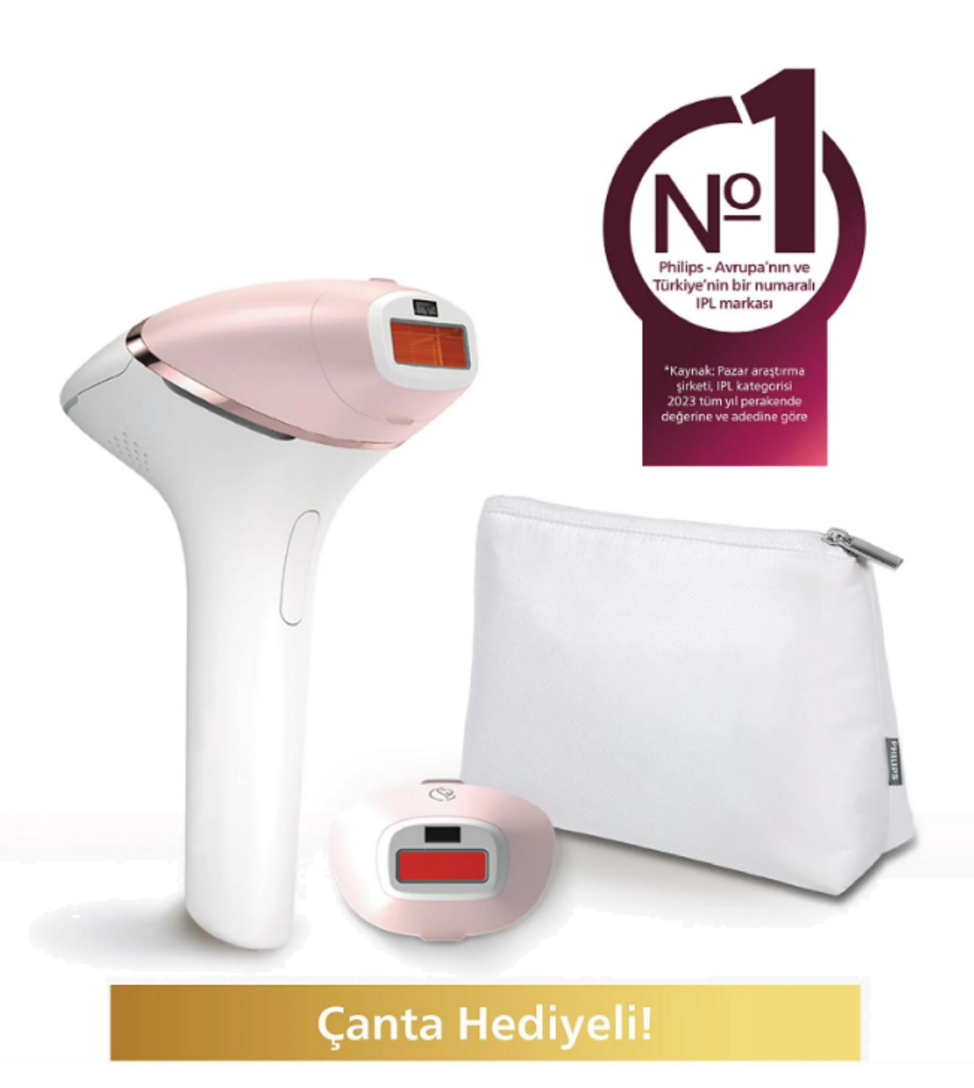 PHILIPS Lumea Prestige BRI950/00 IPL Lazer Epilasyon Cihazı Beyaz