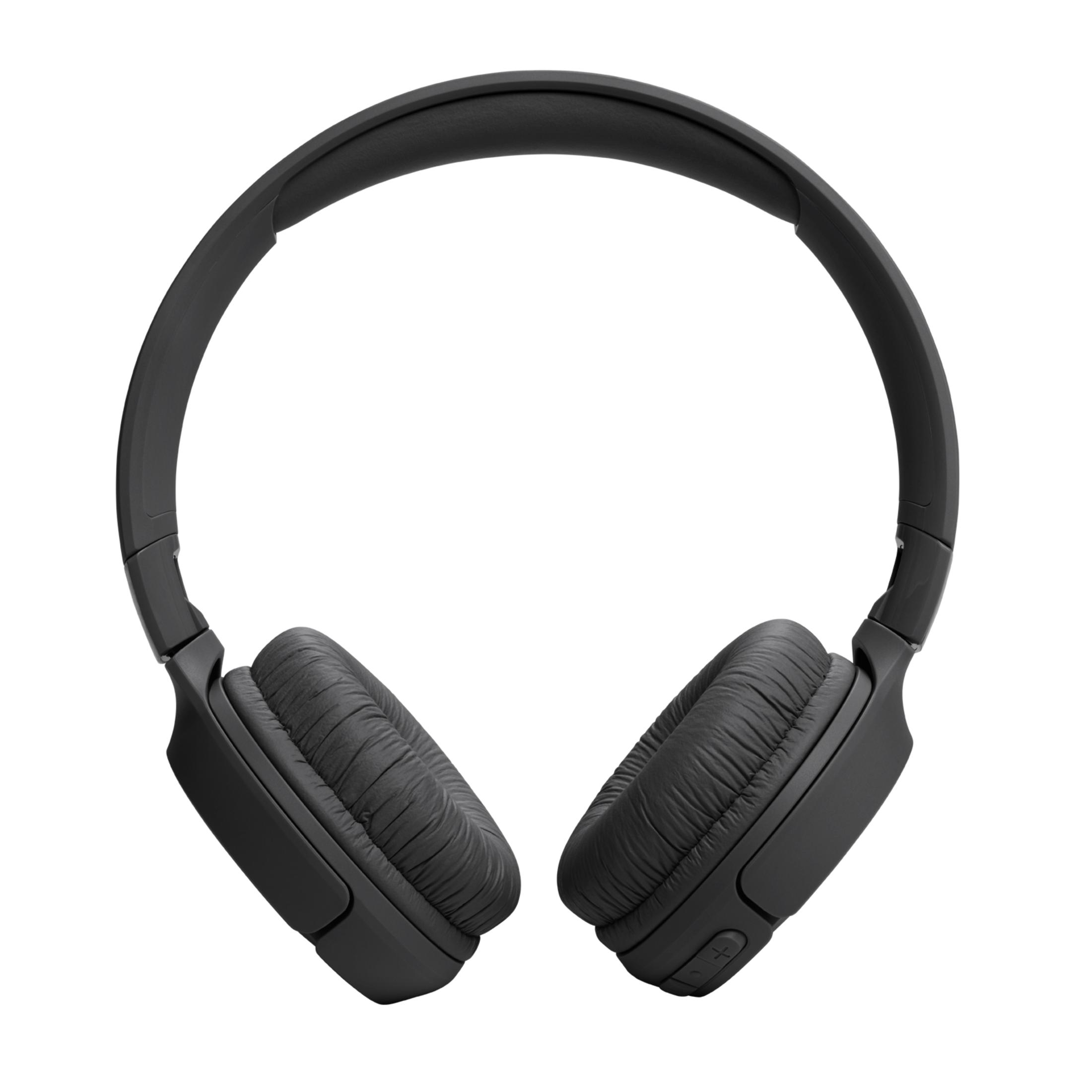Cuffie nere over-ear con paraorecchie imbottiti e archetto.