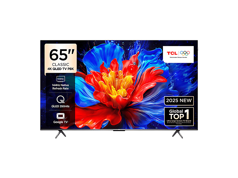 TCL 65P8K 144Hz AiPQ Pro İşlemci ONKYO 2.1 Ses Sistemi ve HVA