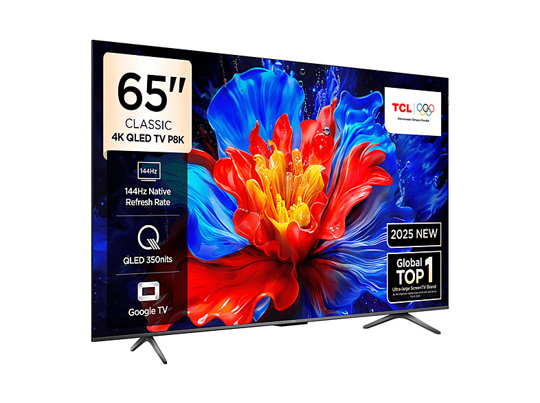 TCL 65P8K 144Hz AiPQ Pro İşlemci ONKYO 2.1 Ses Sistemi ve HVA