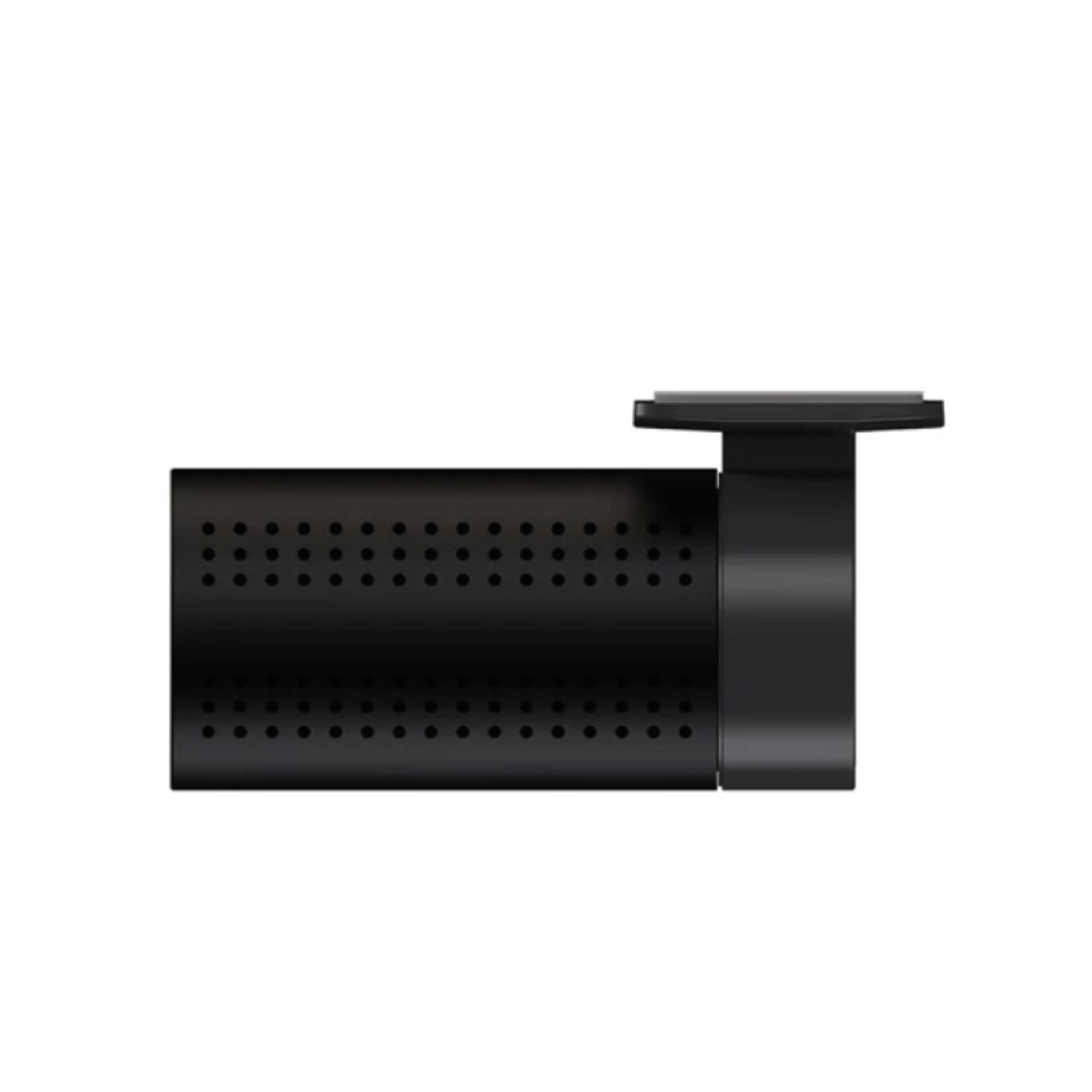 Oggetto rettangolare nero con fori di ventilazione e un supporto.