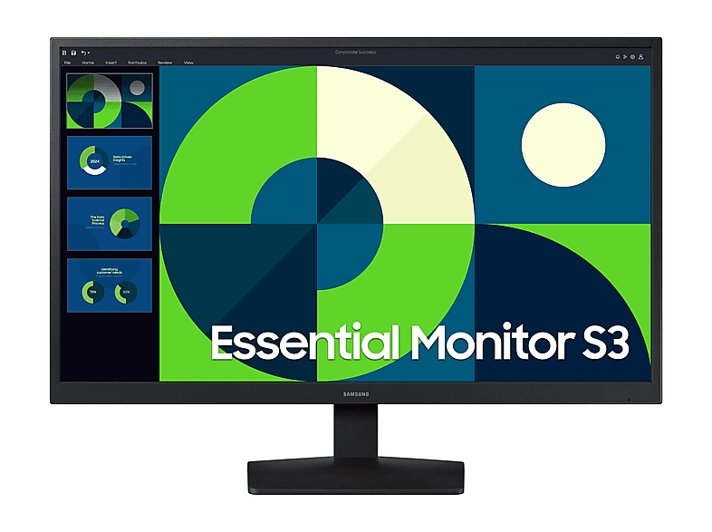 SAMSUNG LS24D310EAUXUF S3/VA/24/75HZ/5 MS MONITOR 24 inç Full-HD 5 ms 75 Hz Gaming Monitör Siyah