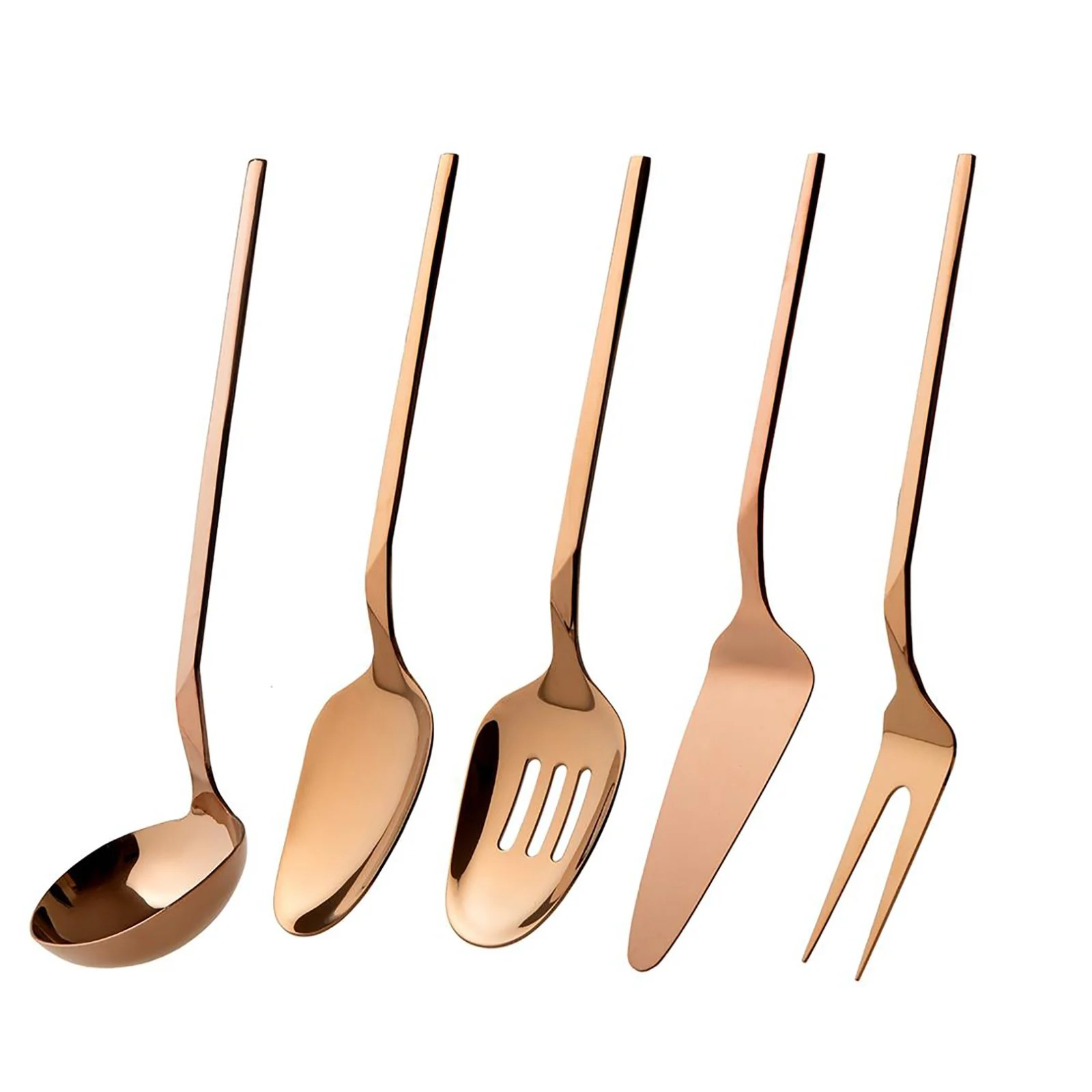 JUMBO 5100 Titanyum Bronz 5 Parça Servis Takımı