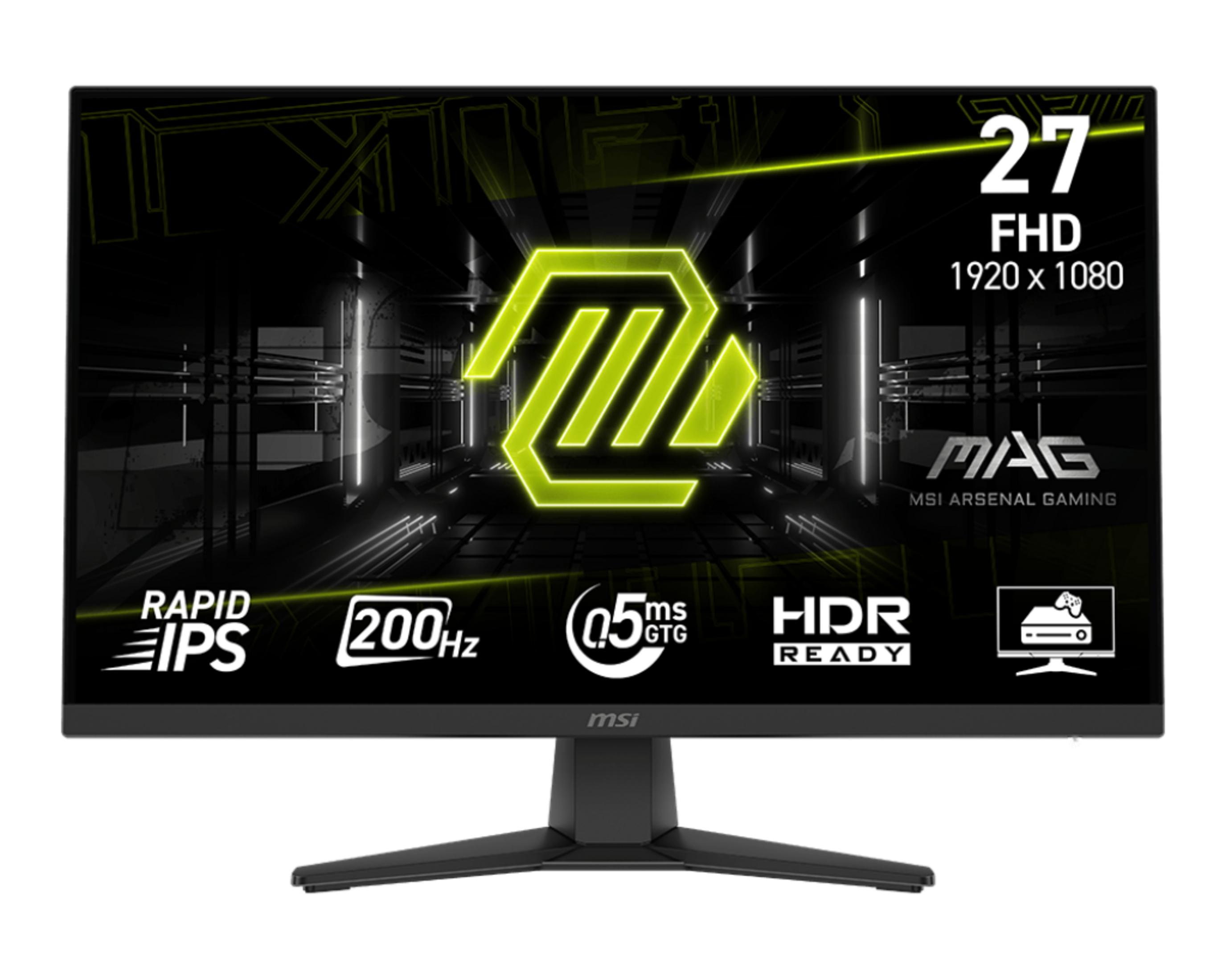 27-calowy monitor gamingowy FHD 200Hz, 0,5ms i HDR.