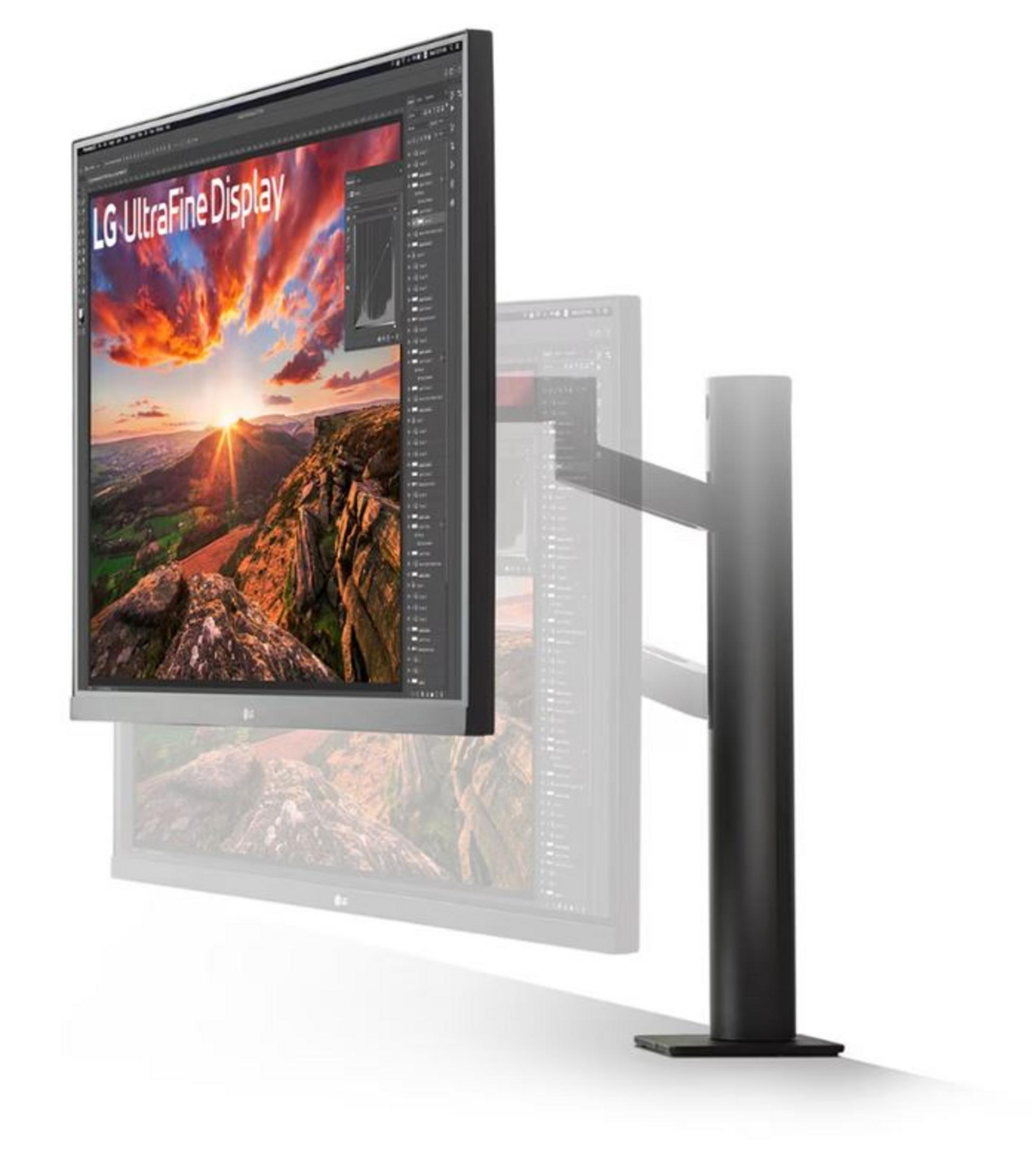 LG UltraFine Display 32UN880K-B IPS Pivot HDR10 Ergonomik 32 inç