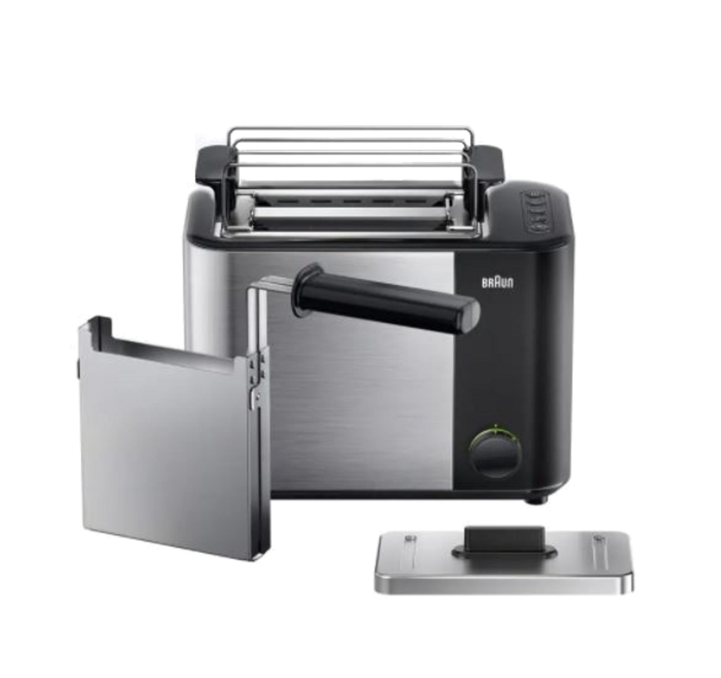 BRAUN HT5015 BK ID COLLECTION E K M Ekmek Kızartma Makinesi Siyah