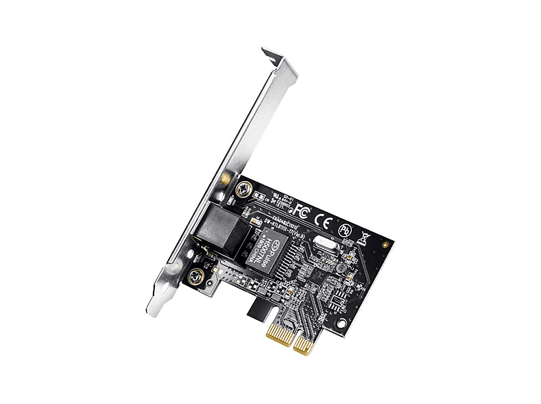 CUDY PE10 10/100/1000 PCI Express Ethernet Kartı Siyah