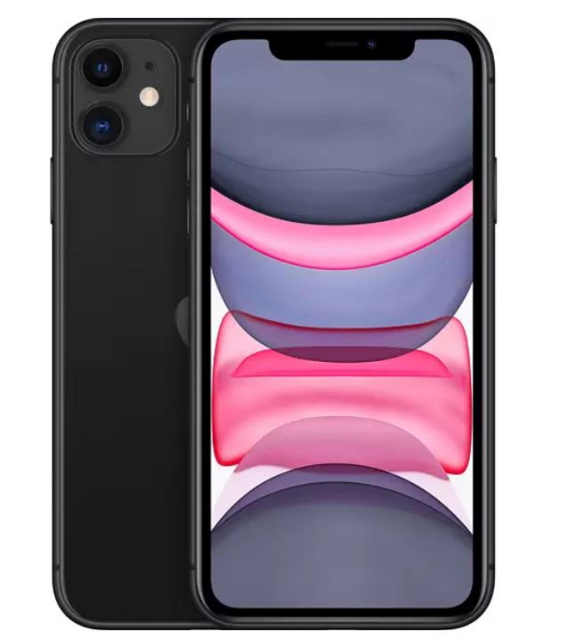 APPLE MHDH3TU/A IPH 11 128GB BLACK NON ACC 4 GB 128 GB Akıllı Telefon Siyah