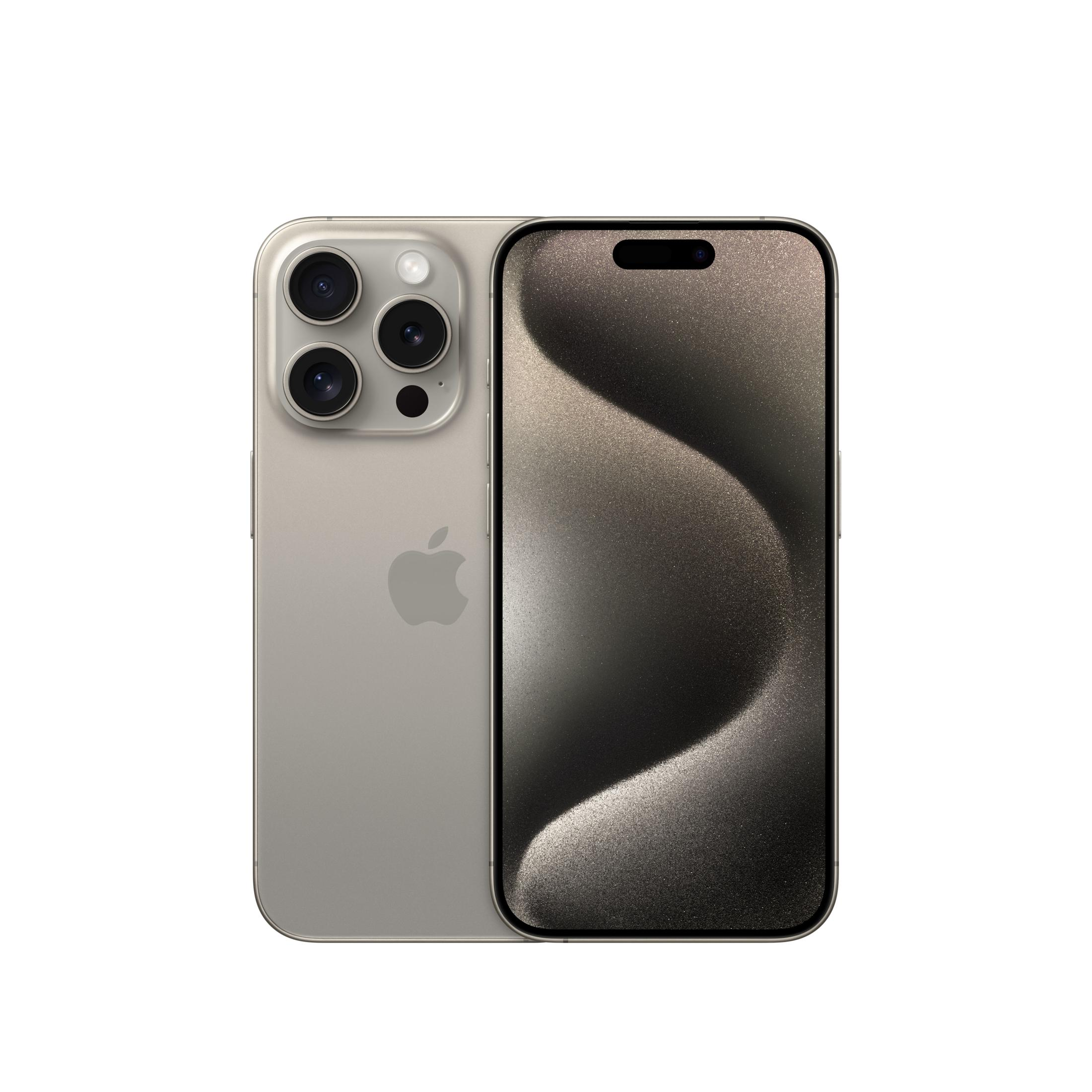 スマートフォン本体 iPhone15 Pro Natural Titanium 128GB APPLE MTUX3TU/A IPHONE 15 PRO 128 GB NATURAL TITANIUM 8 GB 128 GB
